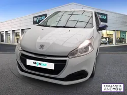Blanc Utilisé 2018 Peugeot 208 Citadine | 7 390 € (Prix juste)
