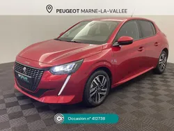 Rouge Utilisé 2021 Peugeot 208 Allure Citadine | 11 980 € (Bon prix)