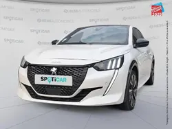 Blanc Utilisé 2019 Peugeot 208 GT-line Citadine | 13 999 € (Prix juste)
