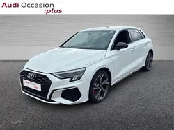 Blanc ibis Utilisé 2021 Audi A3 Sportback e-tron Competition Berline | 33 490 € (Prix assez cher)