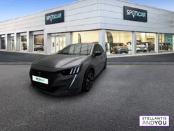 Gris Utilisé 2022 Peugeot e-208 GT Citadine | 19 090 € (Prix juste)