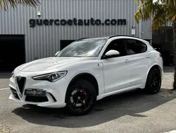 Blanc Utilisé 2017 Alfa Romeo Stelvio Quadrifoglio SUV | 52 990 € (Prix assez cher)