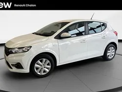 Blanc Utilisé 2022 Dacia Sandero Comfort Citadine | 12 900 € (Bon prix)