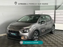 Gris Utilisé 2023 Citroën C3 PureTech Citadine | 11 250 € (Bon prix)