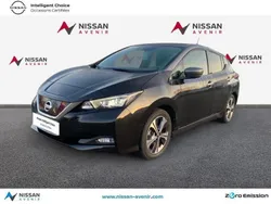 Noir Utilisé 2020 Nissan Leaf Tekna Citadine | 16 899 € (Prix assez cher)