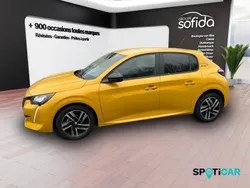 Jaune Utilisé 2023 Peugeot 208 Style Citadine | 13 790 € (Prix juste)