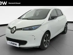 Blanc Utilisé 2018 Renault Zoe Intens Citadine | 8 899 € (Prix assez cher)