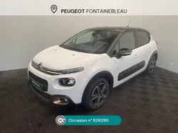 Blanc Utilisé 2019 Citroën C3 Origins Citadine | 9 280 € (Prix juste)