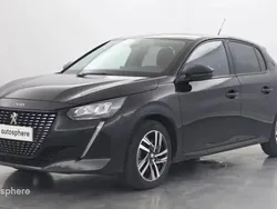 Jaune Utilisé 2021 Peugeot 208 Allure Citadine | 12 999 € (Prix juste)