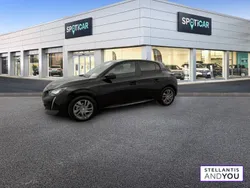 Noir Utilisé 2021 Peugeot 208 Style Citadine | 12 390 € (Prix juste)