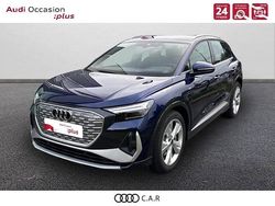 Bleu navarre métallisé Occasion 2025 Audi Q4 e-tron S-Line SUV | 59 500 € (Prix cher)