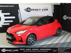 Rouge Utilisé 2020 Toyota Yaris Hybrid Citadine | 17 999 € (Prix juste)