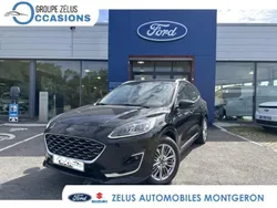 Noir Utilisé 2021 Ford Kuga Vignale SUV | 24 690 € (Prix juste)