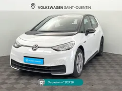 Blanc Utilisé 2021 VW ID.3 Pro Citadine | 18 990 € (Prix juste)
