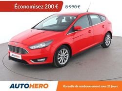 Rouge Utilisé 2015 Ford Focus Titanium Citadine | 8 790 € (Bon prix)