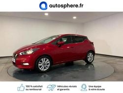 Rouge volcano Utilisé 2021 Nissan Micra N-Connecta Citadine | 13 990 € (Prix juste)