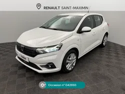 Blanc Utilisé 2021 Dacia Sandero Comfort Citadine | 12 990 € (Prix juste)