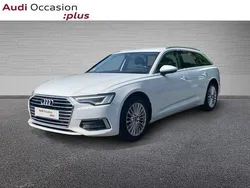 Blanc glacier métallisé Utilisé 2022 Audi A6 Sport Break | 42 395 € (Prix juste)