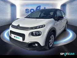 Noir Utilisé 2020 Citroën C3 PureTech Citadine | 9 690 € (Prix juste)