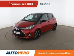 Rouge Utilisé 2016 Toyota Yaris Hybrid Citadine | 12 390 € (Prix juste)