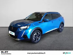 Bleu Utilisé 2021 Peugeot e-2008 Allure SUV | 17 990 € (Prix juste)