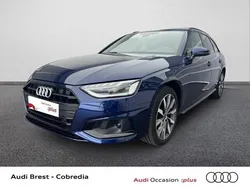 Bleu navarre métallisé Utilisé 2024 Audi A4 Advanced Break | 44 990 € (Prix cher)