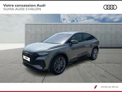 Gris typhon métallisé Utilisé 2024 Audi Q4 Sportback e-tron Design SUV | 47 990 € (Prix juste)