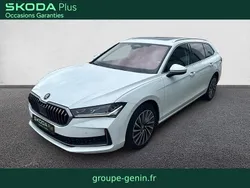 Blanc Utilisé 2024 Skoda Superb Break | 38 900 € (Prix juste)