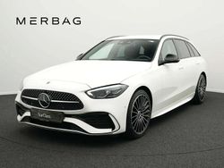 Blanc Utilisé 2024 Mercedes C220 AMG line Break | 46 143 € (Prix juste)