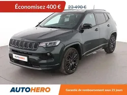 Vert Utilisé 2021 Jeep Compass SUV | 23 090 € (Prix juste)