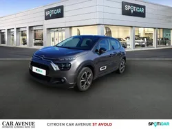 Gris platinium (m) noir onyx Utilisé 2022 Citroën C3 PureTech Citadine | 10 397 € (Bon prix)