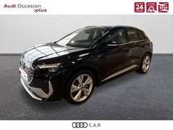 Noir Utilisé 2022 Audi Q4 e-tron S-Line SUV | 39 800 € (Prix juste)