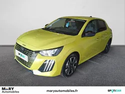 Jaune Utilisé 2024 Peugeot 208 Allure Citadine | 16 490 € (Prix juste)