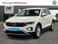 Blanc Utilisé 2022 VW T-Roc Life SUV | 26 499 € (Prix juste)