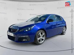 Bleu Utilisé 2020 Peugeot 308 GT-line Berline | 17 499 € (Prix juste)