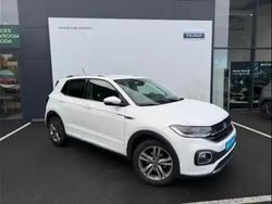 Blanc pur Utilisé 2022 VW T-Cross R-line SUV | 21 990 € (Prix juste)