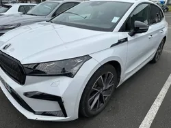 Blanc Utilisé 2022 Skoda Enyaq iV SportLine SUV | 23 990 € (Bon prix)