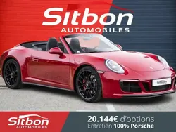 Rouge Utilisé 2018 Porsche 911 Carrera 4 GTS Cabriolet | 139 980 € (Bon prix)