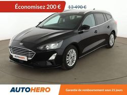 Noir Utilisé 2019 Ford Focus Titanium Break | 13 290 € (Prix juste)