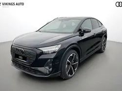 Noir mythic métallisé Utilisé 2025 Audi Q4 Sportback e-tron S-Line SUV | 64 900 €