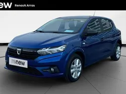 Bleu Utilisé 2021 Dacia Sandero Essentiel Citadine | 9 899 € (Prix juste)