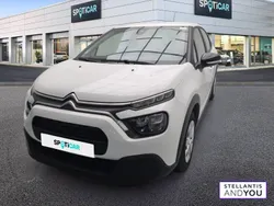 Blanc Utilisé 2022 Citroën C3 Feel Citadine | 10 790 € (Prix juste)