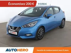 Bleu Utilisé 2017 Nissan Micra Acenta Citadine | 9 190 € (Prix juste)