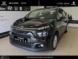 Noir Utilisé 2021 Citroën C3 Feel Citadine | 10 980 € (Bon prix)