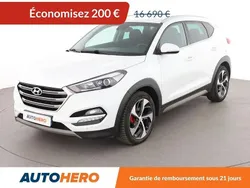 Blanc Utilisé 2017 Hyundai Tucson SUV | 16 490 € (Prix juste)