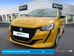 Jaune Utilisé 2020 Peugeot 208 S Citadine | 9 490 € (Prix juste)