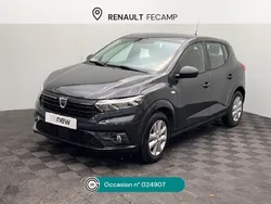 Gris Utilisé 2021 Dacia Sandero Essentiel Citadine | 12 990 € (Prix juste)