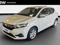 Blanc Utilisé 2024 Dacia Sandero Expression Citadine | 14 480 € (Prix juste)