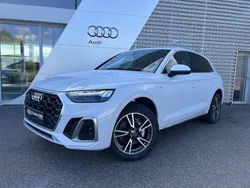 Blanc glacier métallisé Utilisé 2024 Audi Q5 S-Line SUV | 59 990 € (Prix assez cher)