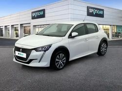 Blanc Utilisé 2021 Peugeot e-208 Active Citadine | 12 990 € (Prix juste)